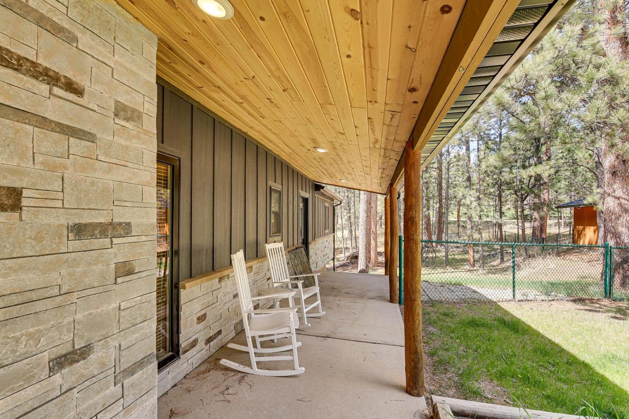 Private Black Hills Home With Corral Horses Welcome Custer Zewnętrze zdjęcie