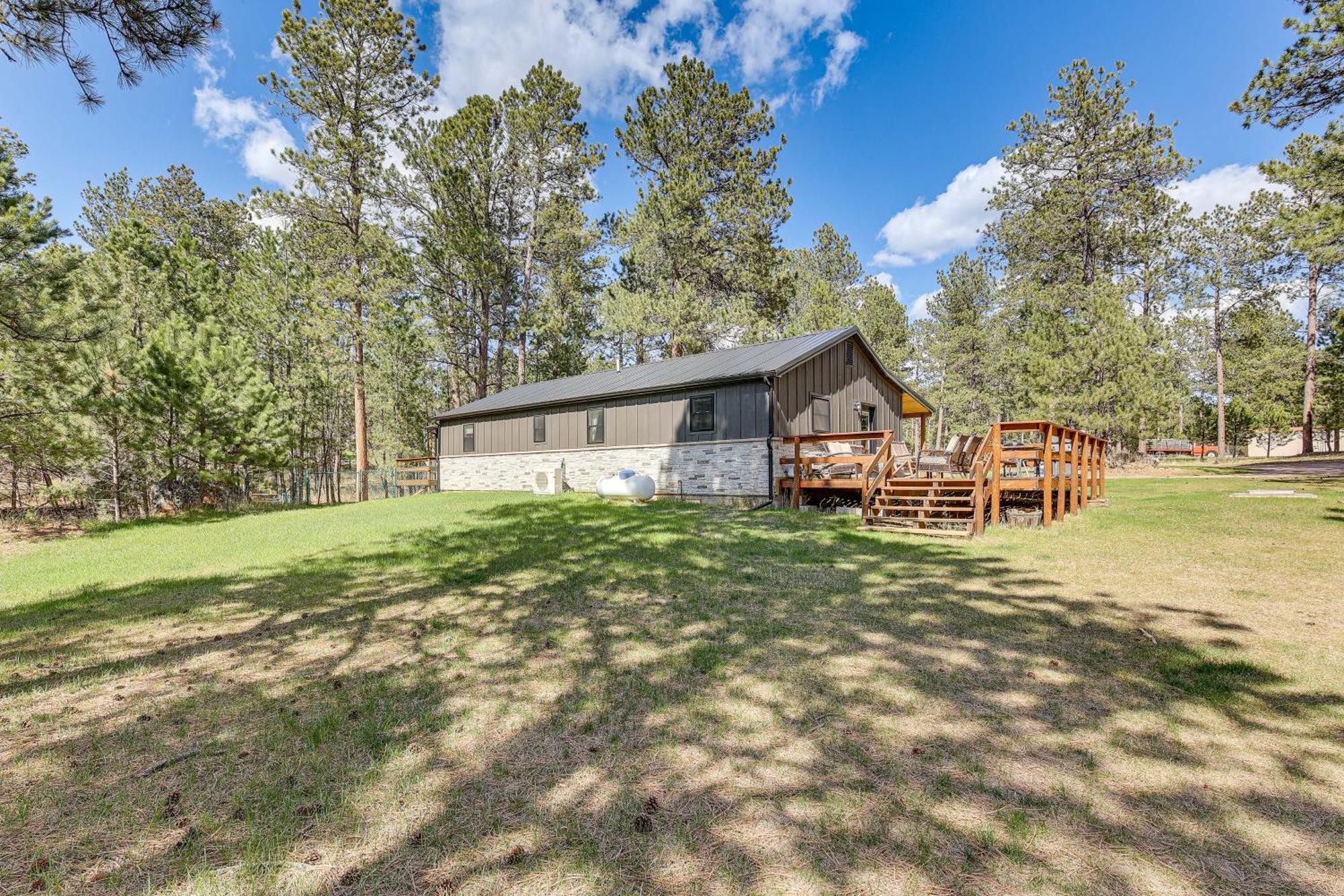 Private Black Hills Home With Corral Horses Welcome Custer Zewnętrze zdjęcie