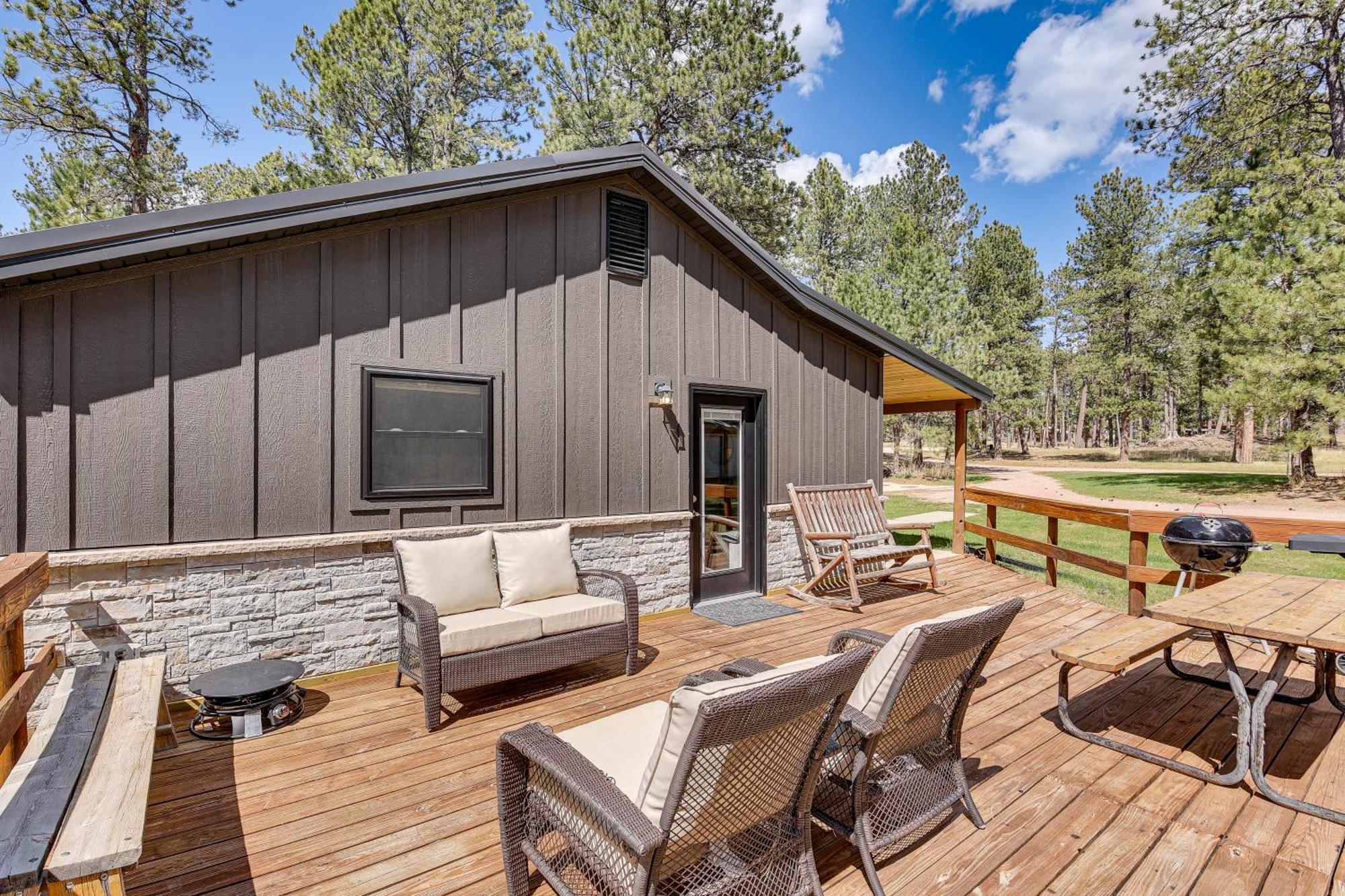 Private Black Hills Home With Corral Horses Welcome Custer Zewnętrze zdjęcie